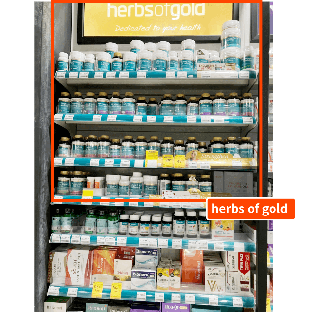 サプリメントブランドherbs of gold