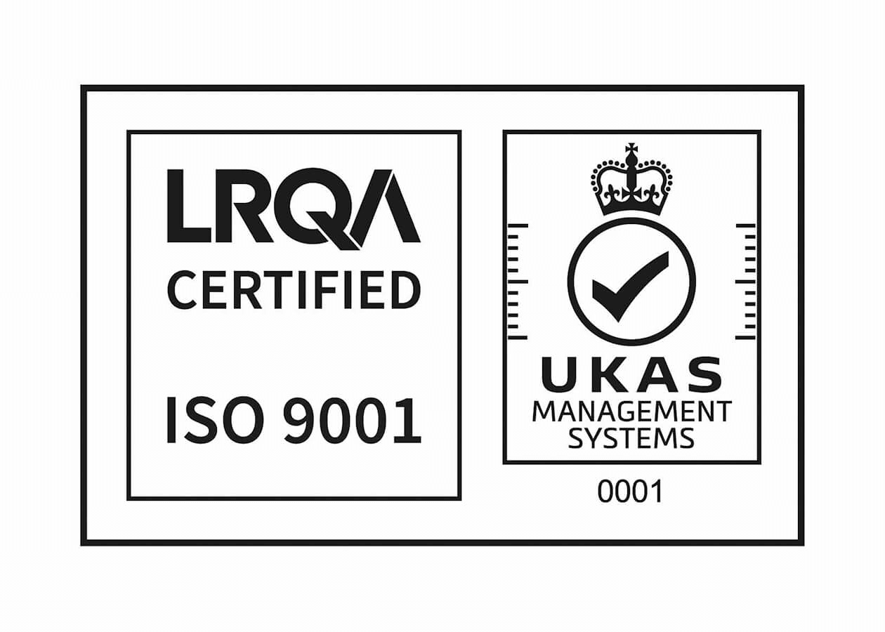 ISO9001認証取得のマーク